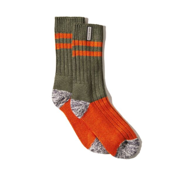 Sealskinz Cawston Bamboo Mid Length Blocked Socks