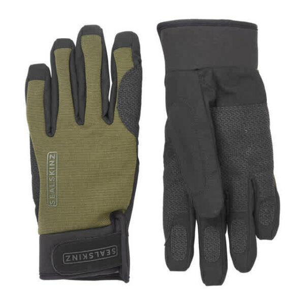 Sealskinz Harling All Weather Waterproof/Breathable Olive Gloves