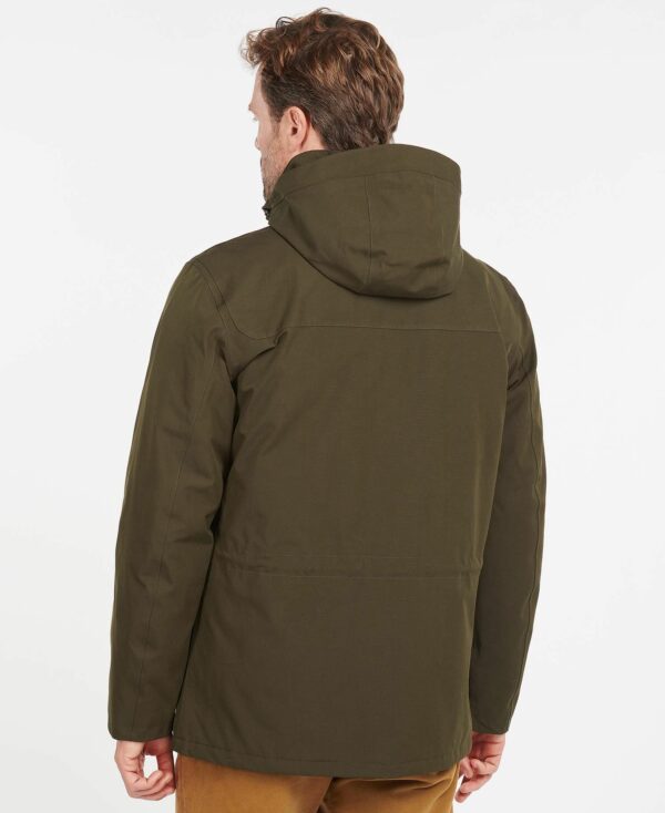 Barbour Brockstone Jacket Olive - Image 2