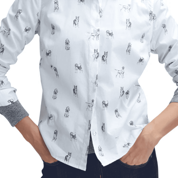 Barbour Brambles Shirt Dog Print - Image 7