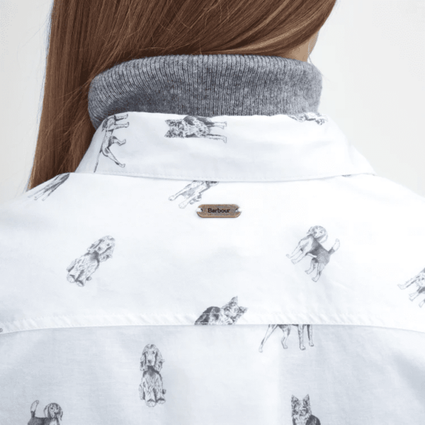 Barbour Brambles Shirt Dog Print - Image 6