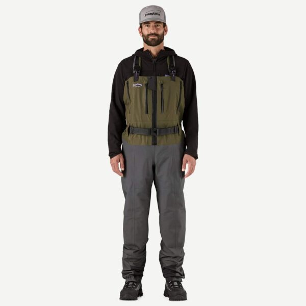 Patagonia Mens Swiftcurrent Expedition Zip Wader Basin Green