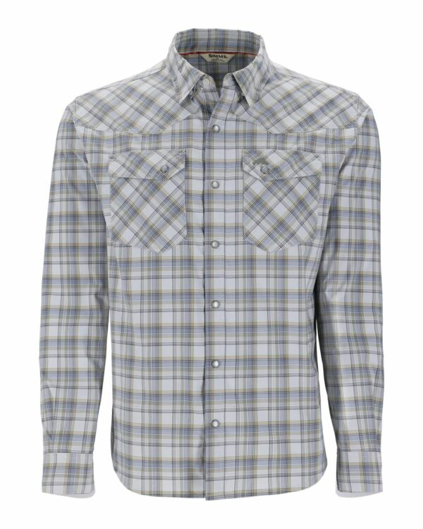 Simms Brackett Shirt Sterling Plaid