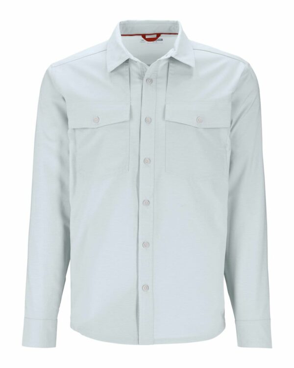 Simms No See Um Bugstooper Shirt Bimini Blue Heather