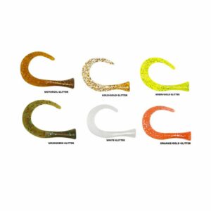 Strike Pro 11cm Guppie Curly Tails 4 per pk