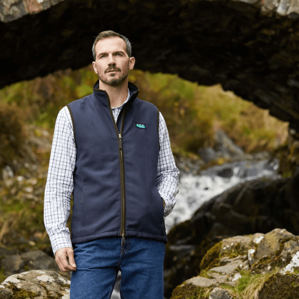 Ridgeline Mens Monarch Gilet Navy