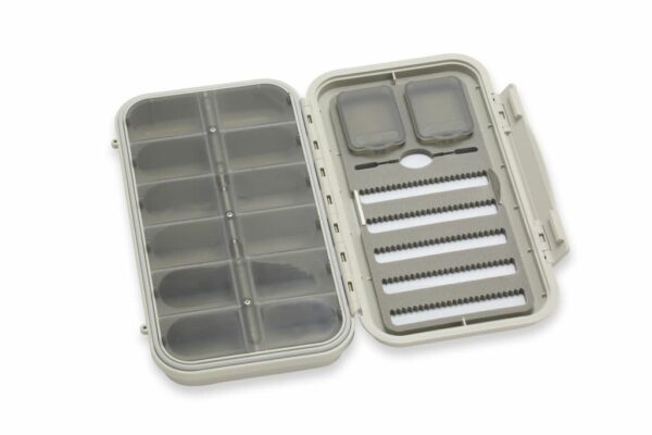 C&F Dry Dropper Fly Case Off White Large