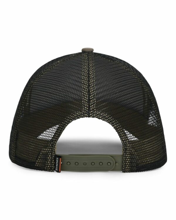 Simms Double Haul Trucker Cap Smokey Olive - Image 2