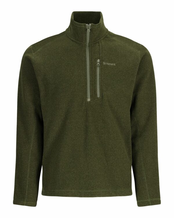 Simms Rivershed Half Zip Sweater - Image 2
