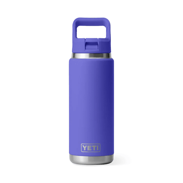 Yeti Rambler 26 oz Bottle With Colour Matching Straw Cap