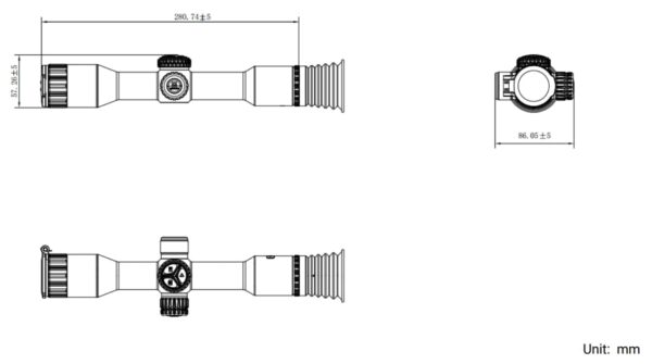 HikMicro Alpex Lite 4K Riflescope (A40E) - Image 8
