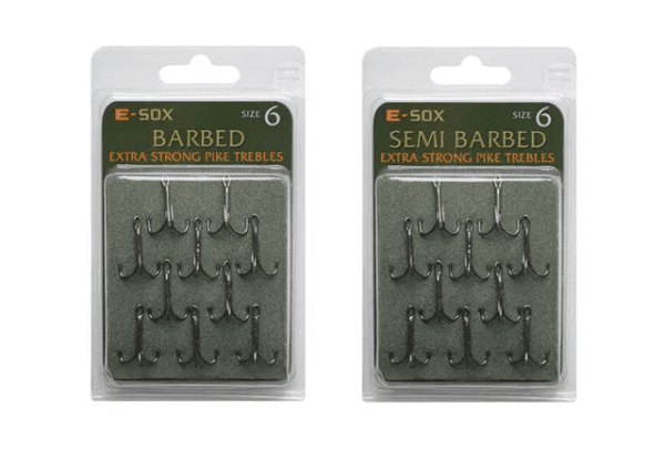 Drennan Esox Treble Hook Barbed