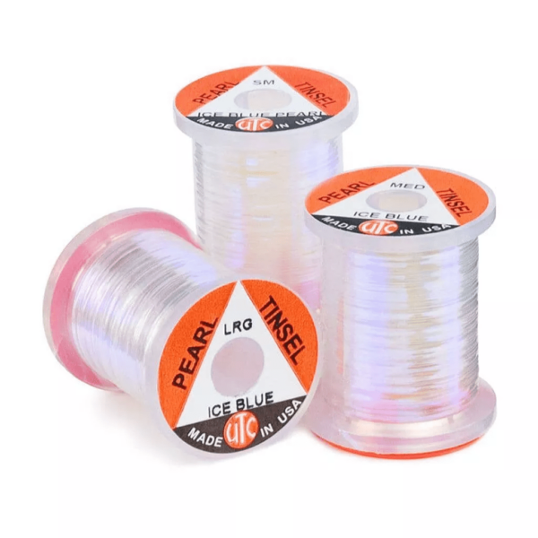 Veniards UTC Ice Blue Pearl Flat Tinsel