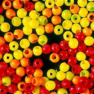 Firefly Hot Head 4mm Beads Fluo Green