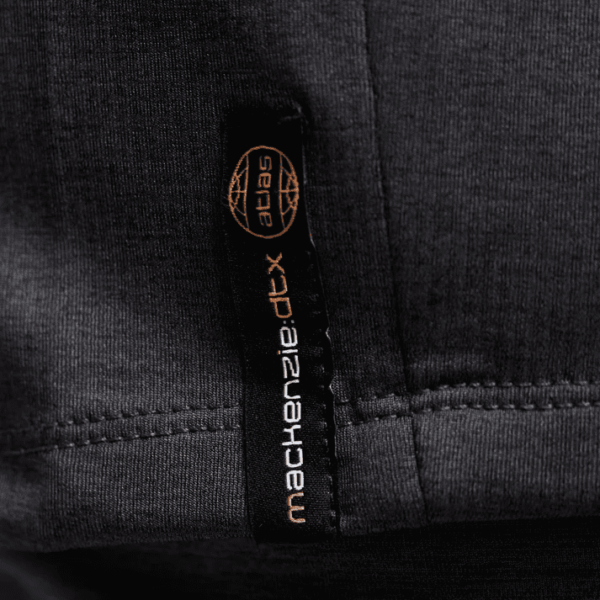 Mackenzie Graphene Atlas Mid Layer Angled zip Hoodie Grey - Image 5