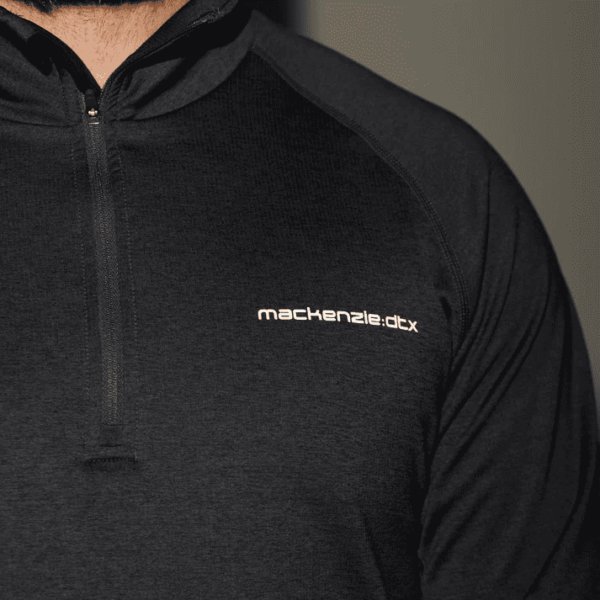 Mackenzie Graphene Atlas Mid Layer Grey 1/2 Zip - Image 3