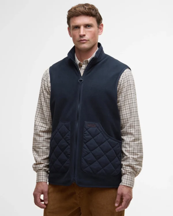 Barbour Lowich Fleeced Gilet Navy