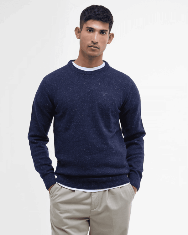 Barbour Tisbury Crew Jumper Navy