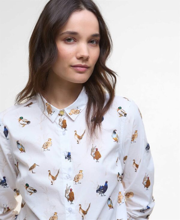 Barbour Brambles Shirt Bird Print