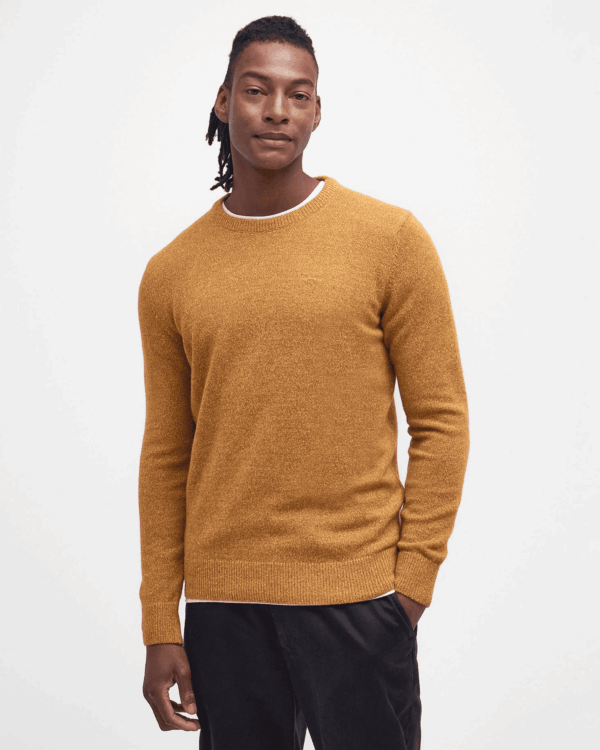 Barbour Tisbury Crew Jumper Copper