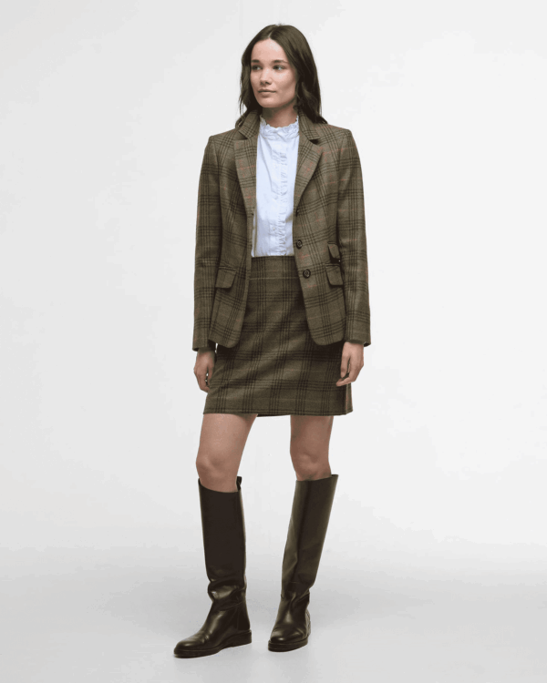 Barbour Carlby Tailored Wool Blazer Arabesque - Image 4
