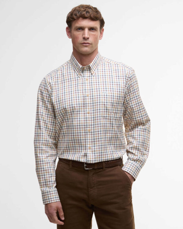 Barbour Sporting Tattersall Shirt Copper