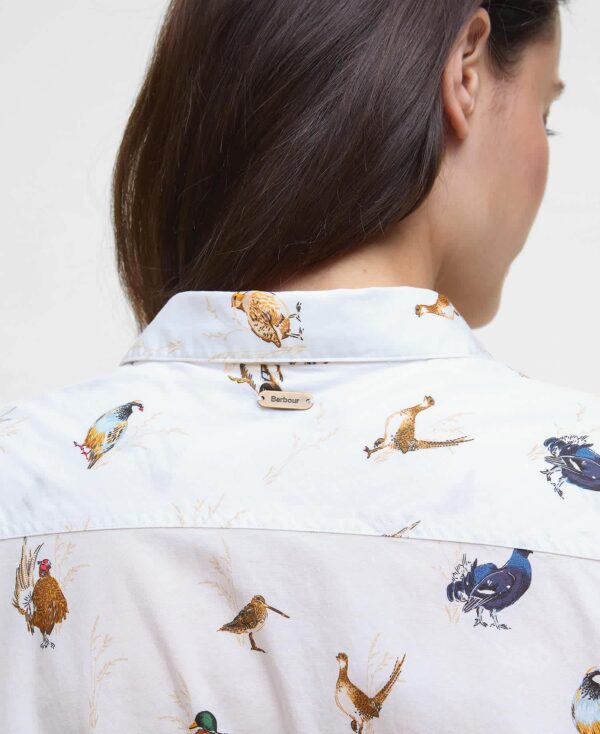 Barbour Brambles Shirt Bird Print - Image 5