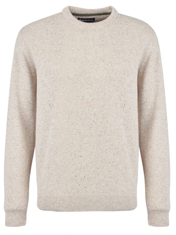 Barbour Essential Tisbury Crew Jumper Mist - Image 2