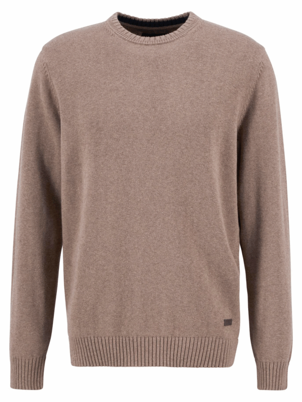 Barbour Kelson Crew Jumper Stone - Image 3