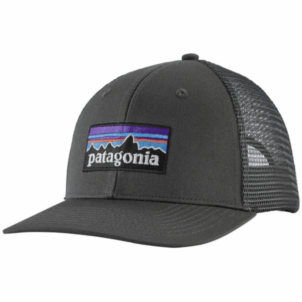 Patagonia P-6 Logo Trucker Hat Forge Grey One Size