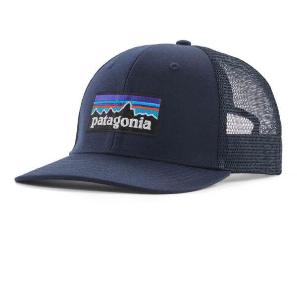 Patagonia P-6 Logo Trucker Hat New Navy