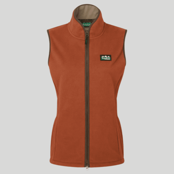 Ridgeline Womens Kodiak Gilet Russet - Image 2