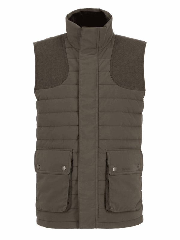 Barbour Mens Bradford Gilet Forest - Image 2