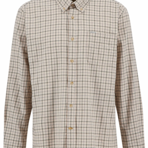 Hoggs Inverness Tattersall Shirt Blue/Brown/White