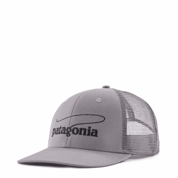Patagonia Take a Stand Trucker Hat Casting Logo Forever Grey