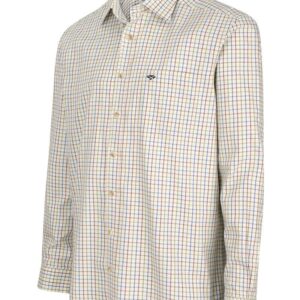 Hoggs Inverness Tattersall Shirt Wine/Blue/Green