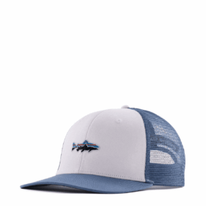 Patagonia Stand Up Trout Trucker Hat White