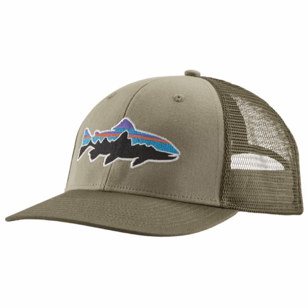 Patagonia Fitz Roy Trout Trucker Hat Basin Green
