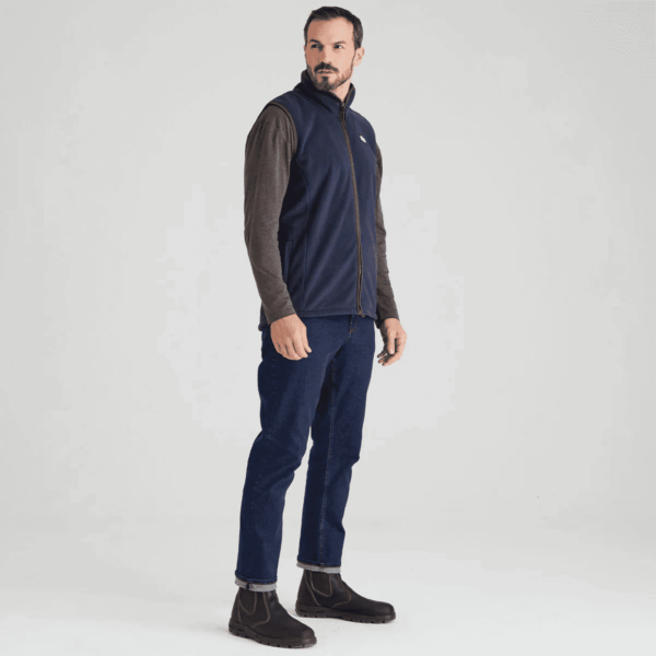 Ridgeline Mens Kodiak Gilet Navy - Image 2