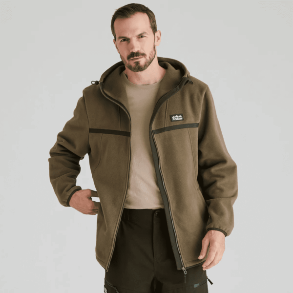 Ridgeline Mens Kodiak Fleece Jacket Ivy Green