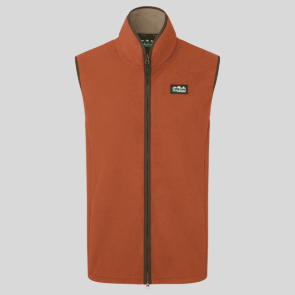 Ridgeline Kodiak Mens Gilet Russet - Image 2