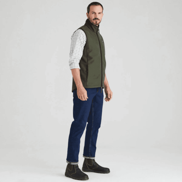 Ridgeline Mens Monarch Gilet Deep Forest - Image 2