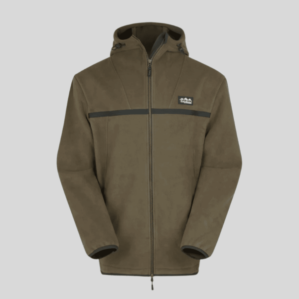 Ridgeline Mens Kodiak Fleece Jacket Ivy Green - Image 4