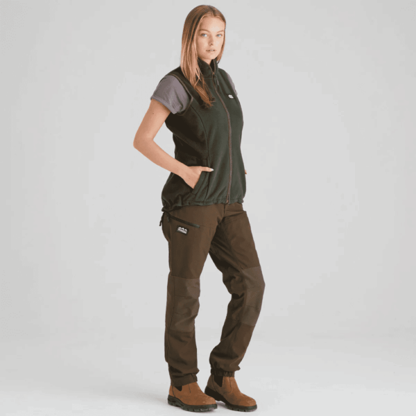 Ridgeline Womens Kodiak Gilet Deep Forest - Image 2