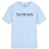 Simms Shroud Fill Logo T Shirt Sky Blue