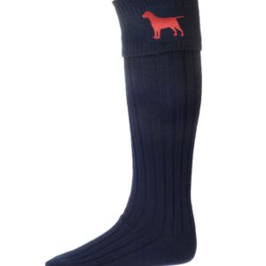 Ladies Buckminster Labrador Sock Navy