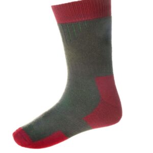 Glen Technical Sock Spruce Brick Red