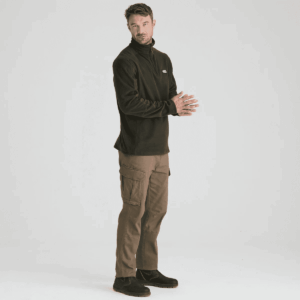 Ridgeline Mens Narvik Fleece Jacket Deep Forest