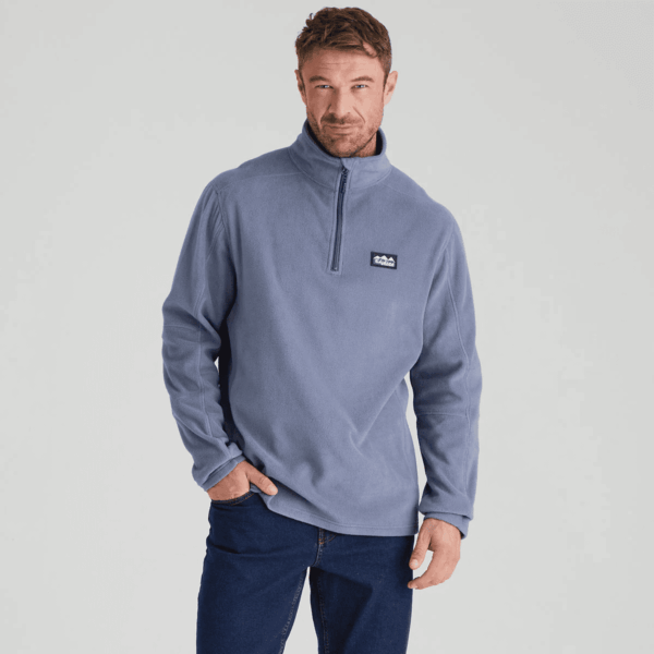 Ridgeline Mens Narvik Fleece Jacket Storm