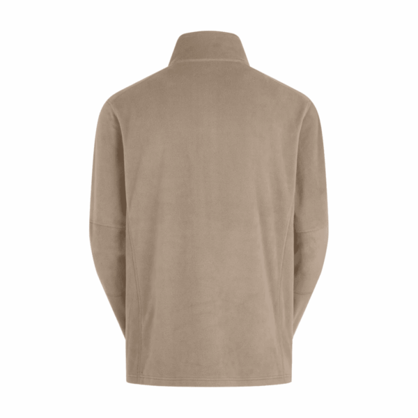 Ridgeline Mens Narvik Fleece Jacket Cashew - Image 4